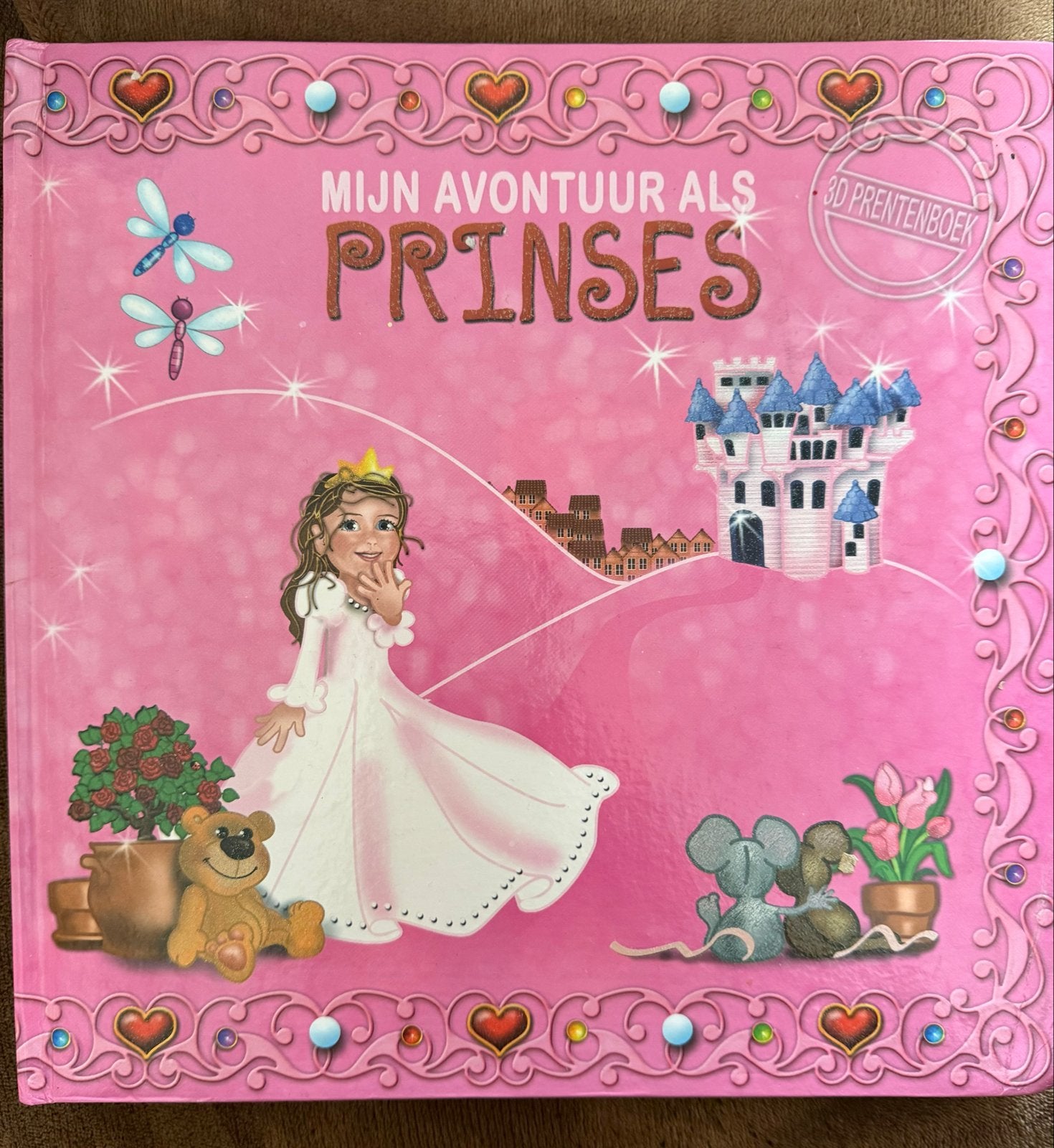 Mijn Avontuur als Prinses - 3D Prentenboek, Ophalen of Verzenden, Zo goed als nieuw, Uitklap-, Voel- of Ontdekboek, 2 tot 3 jaar
