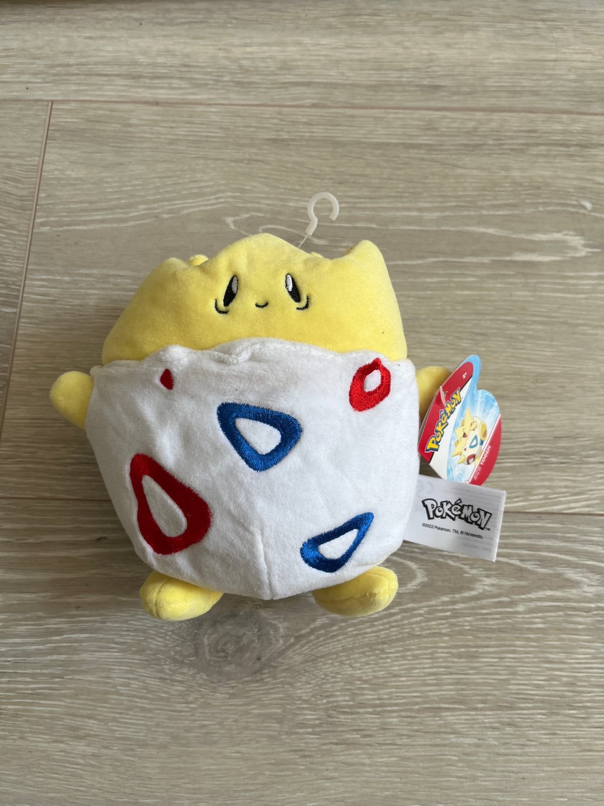 Pokémon Togepi knuffel - Zo goed als nieuw, Overige merken, Geel, Overige typen, Ophalen of Verzenden