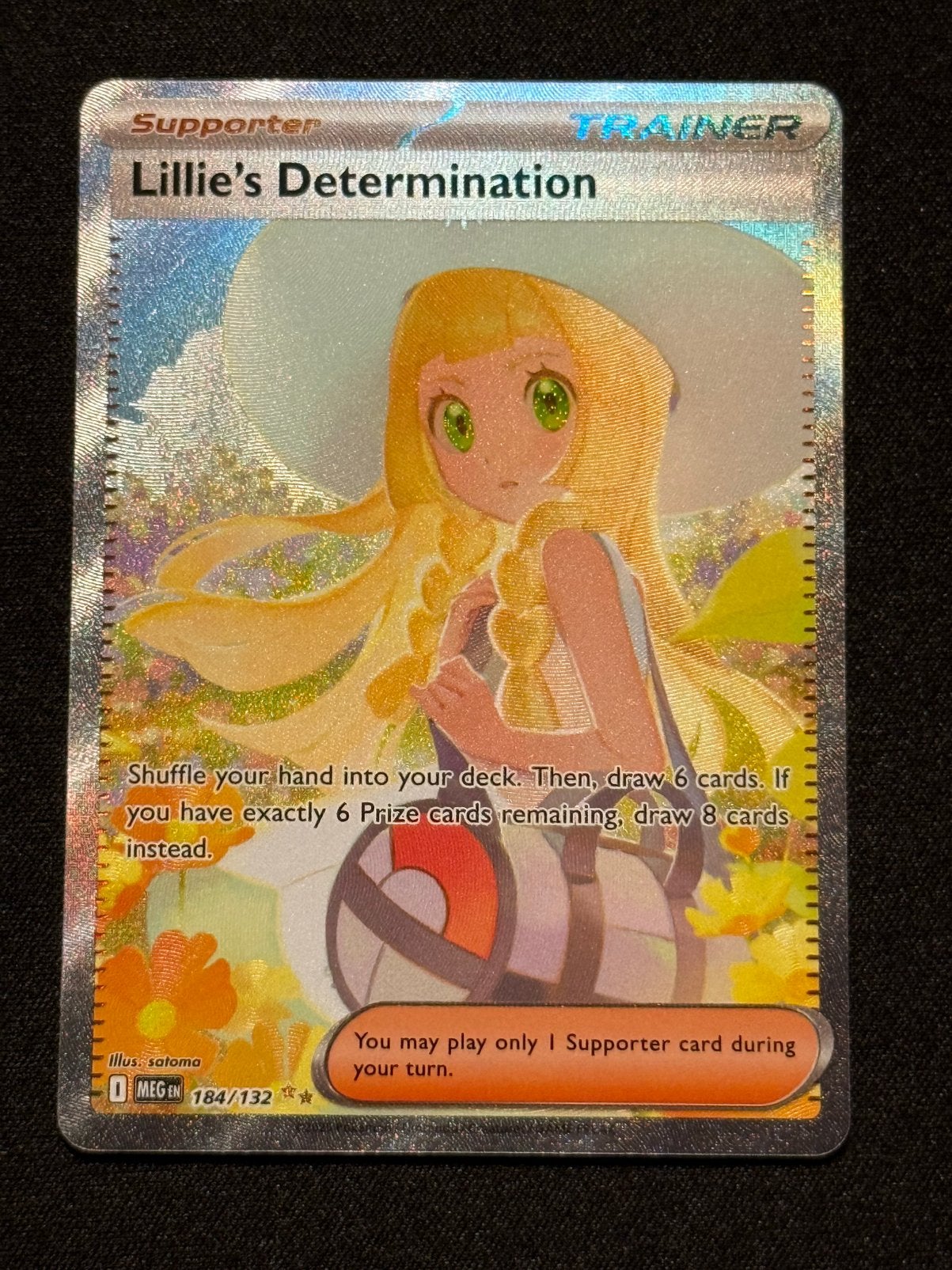 Lillie’s Determination 184 - Trainer, Ophalen of Verzenden, Zo goed als nieuw, Losse kaart