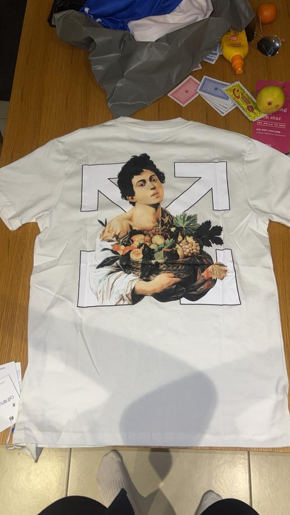 Off white shirt, Ophalen of Verzenden, Nieuw, Maat 48/50 (M), Wit