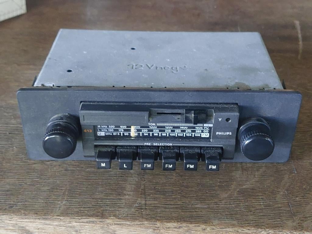 Philips 413 radio oldtimer, Auto diversen, Ophalen