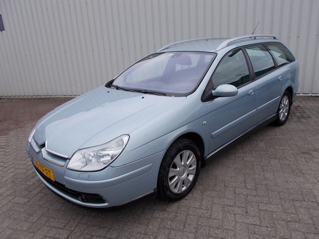 Citroën C5 Break 2.0-16V LIGNE BUSINESS ( GEEN APK / ZO MEE, Auto's, Citroën, Stof, 4 cilinders, Blauw, Origineel Nederlands