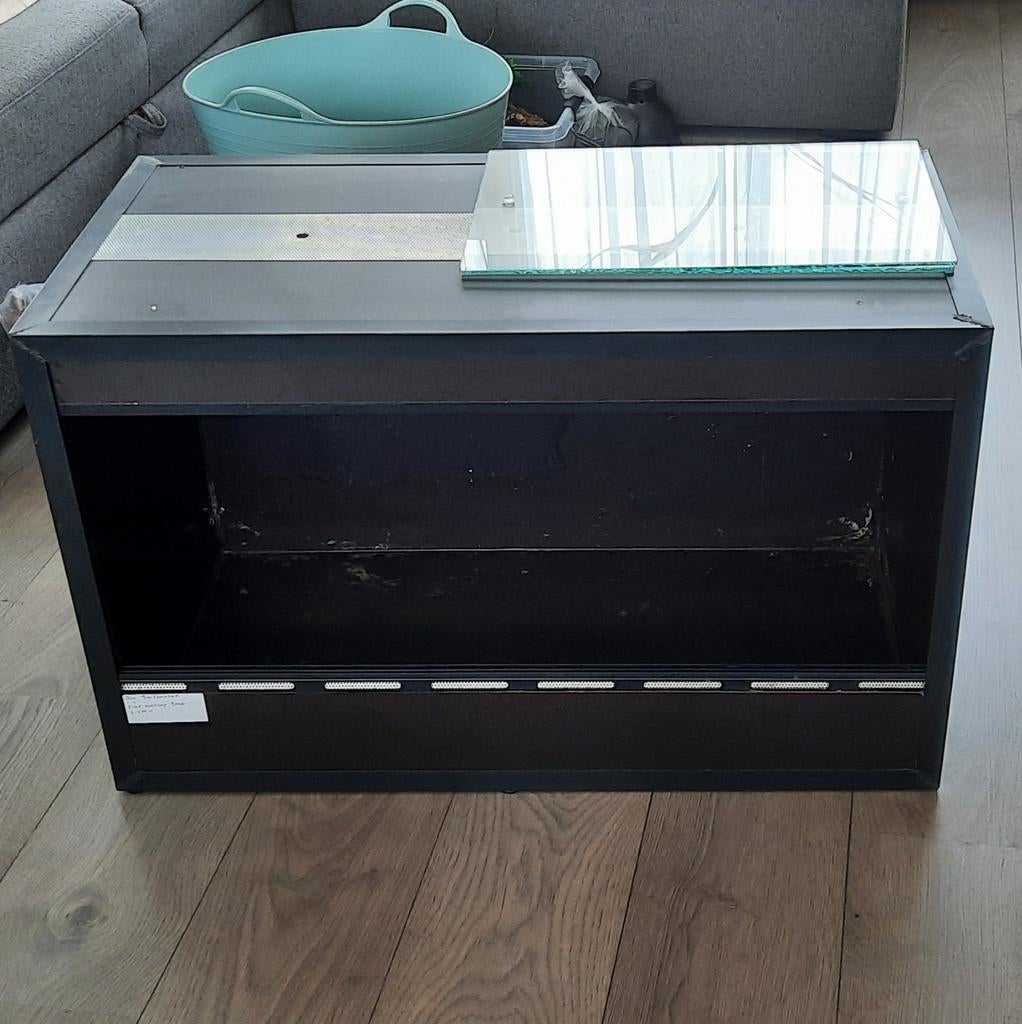 Betonplex terrarium 80x40x50, Ophalen, Gebruikt, Terrarium of Paludarium