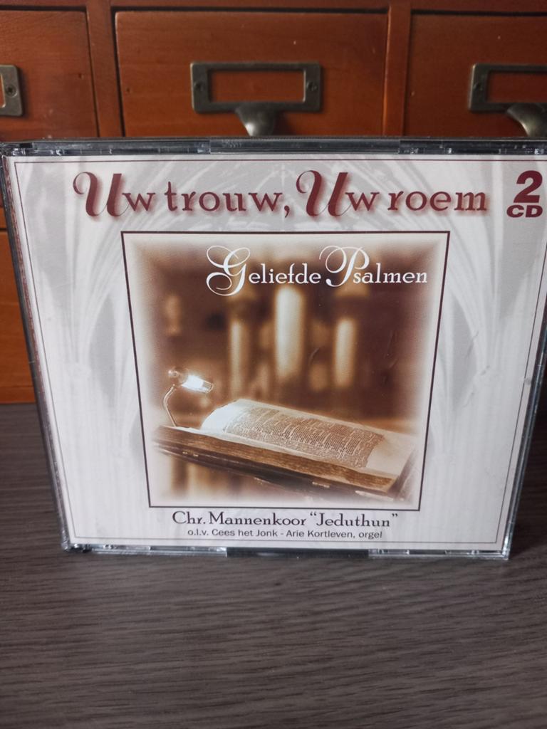 CD: Uw trouw, Uw roem - Chr. Mannenkoor "Jeduthun" (2CD), Ophalen of Verzenden, Zo goed als nieuw, Koren of Klassiek