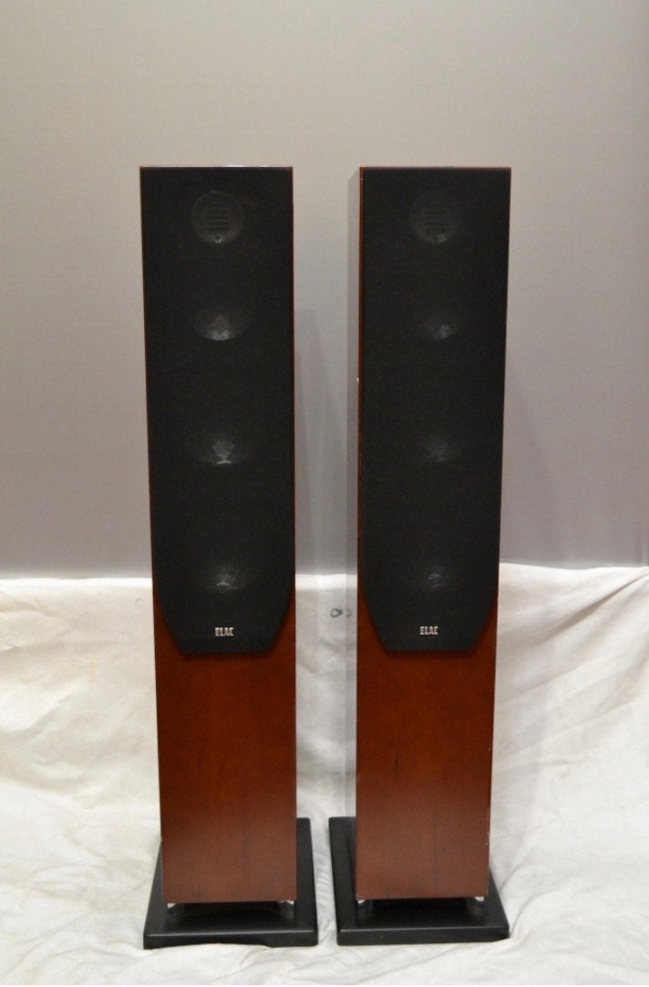 Gezocht: Elac FS 249 Luidsprekers, Audio, Tv en Foto, Vloerstaande luidspreker, Ophalen of Verzenden, Zo goed als nieuw, Basreflex