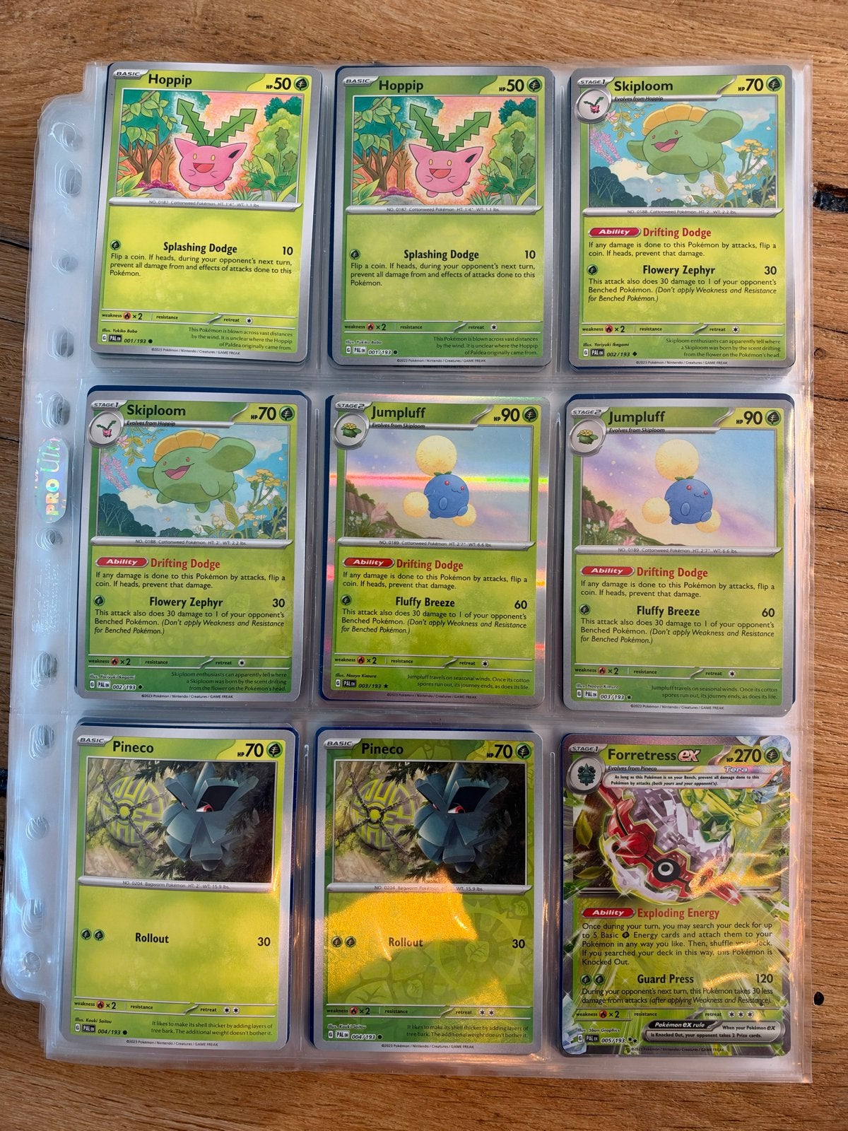 Volle Pokémon Paldea Evolved Serie + ETB, Ophalen of Verzenden, Zo goed als nieuw, Meerdere kaarten