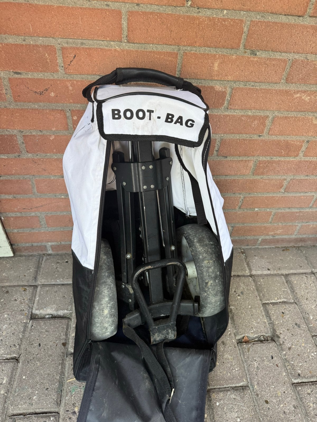 Gebruikte golfkar met Boot-Bag hoes, Ophalen, Gebruikt, Golfkar, Overige merken