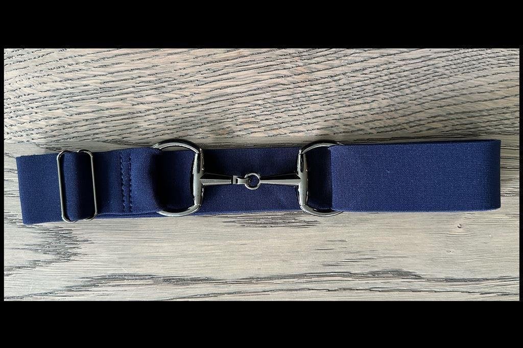 Navy - Zwart - Paardrij Riem - Trensriem - Paardrijriem - Pa, Ophalen of Verzenden, Nieuw, Springen, Overige typen