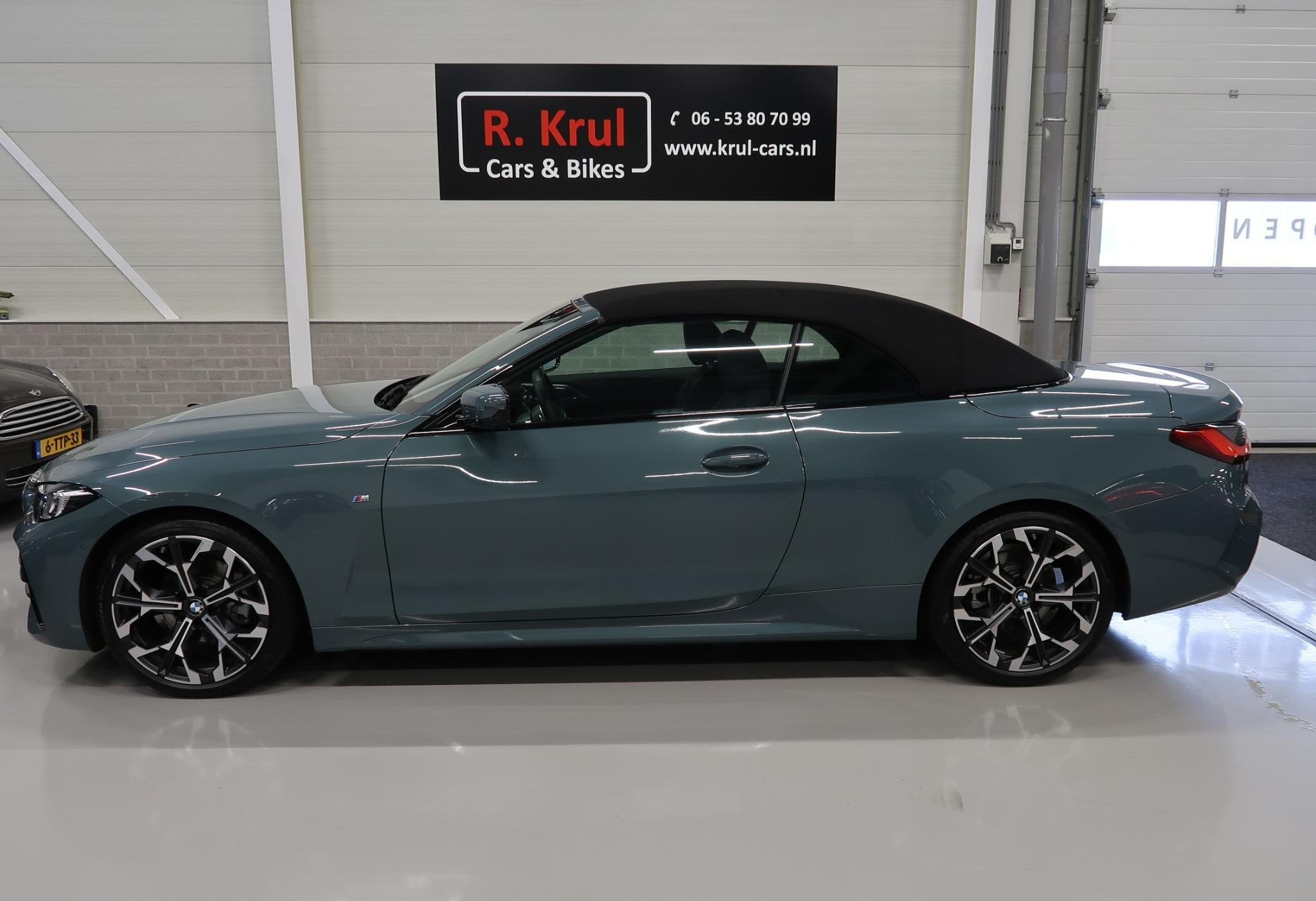BMW 4-serie Cabrio 420i High Executive M-Sport Sportstoelen, Auto's, Automaat, Gebruikt, Euro 6, Cabriolet