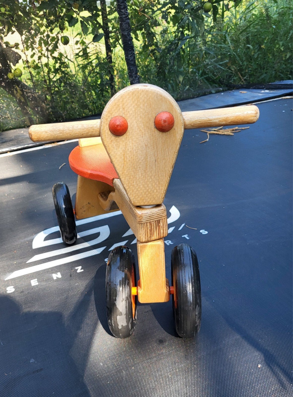 Houten loopfiets van het merk Van Dijk Toys, Ophalen of Verzenden, Zo goed als nieuw, Overige merken