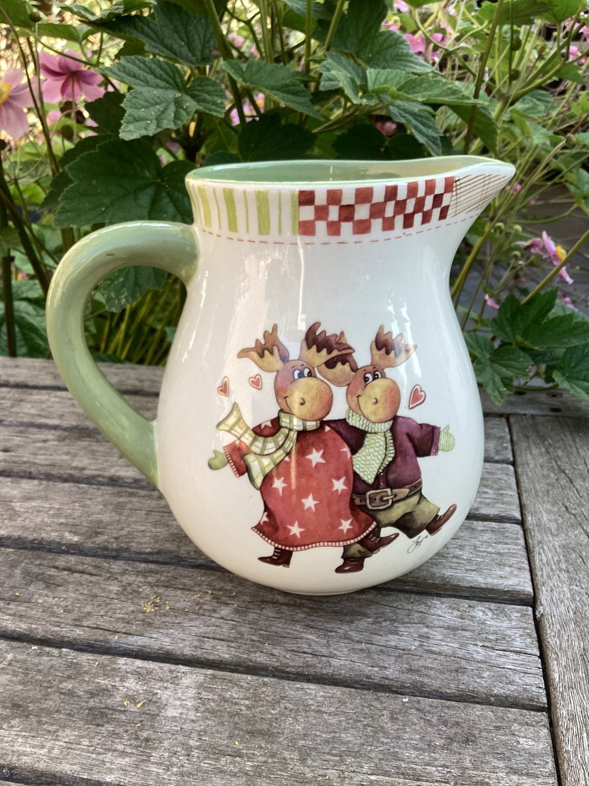Grote melk kan van Jet ter Steege, kerst, Overige typen, Ophalen of Verzenden, Zo goed als nieuw, Overige stijlen