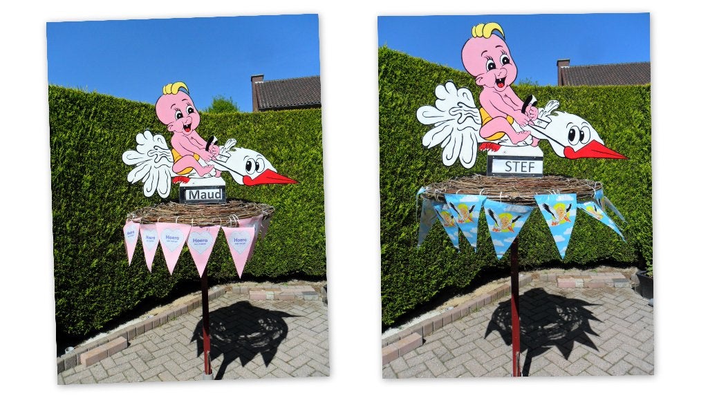 Geboorteborden ideale origineel baby geboorte cadeau., Kinderen en Baby's, Ophalen, Nieuw, Geboortebord