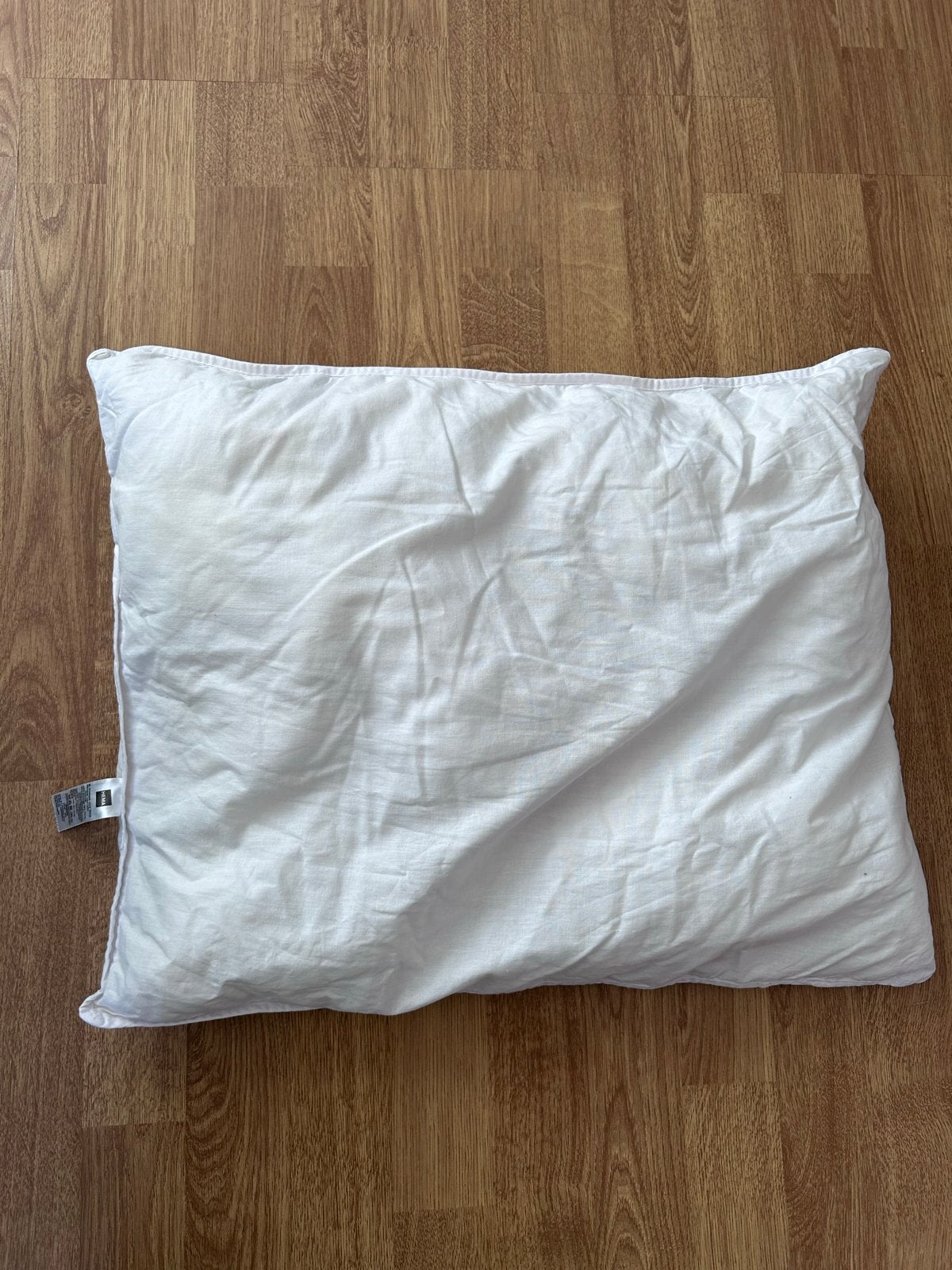 Hema peuterhoofdkussen 60x70 cm, Jongetje of Meisje, Wit, Ophalen of Verzenden, Zo goed als nieuw