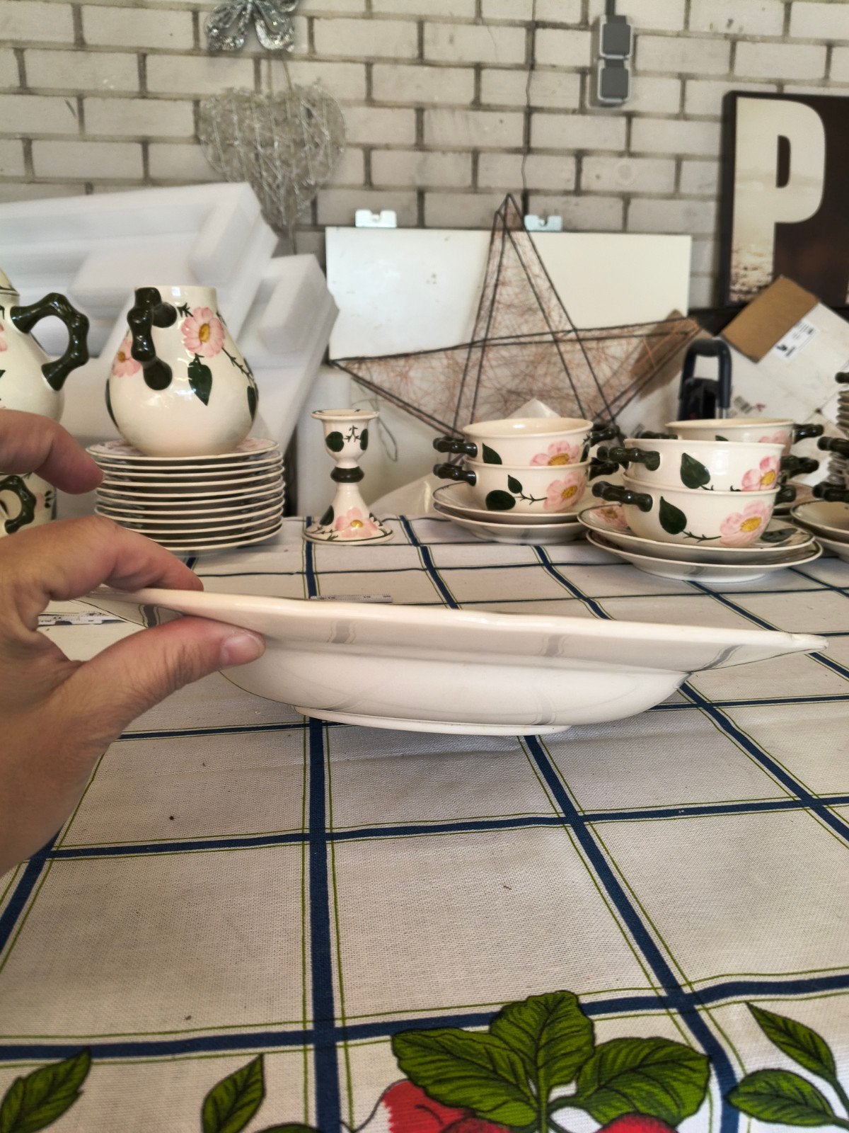 Villeroy & Boch Diep groot serveer Bord - Collector, Antiek en Kunst, Ophalen of Verzenden