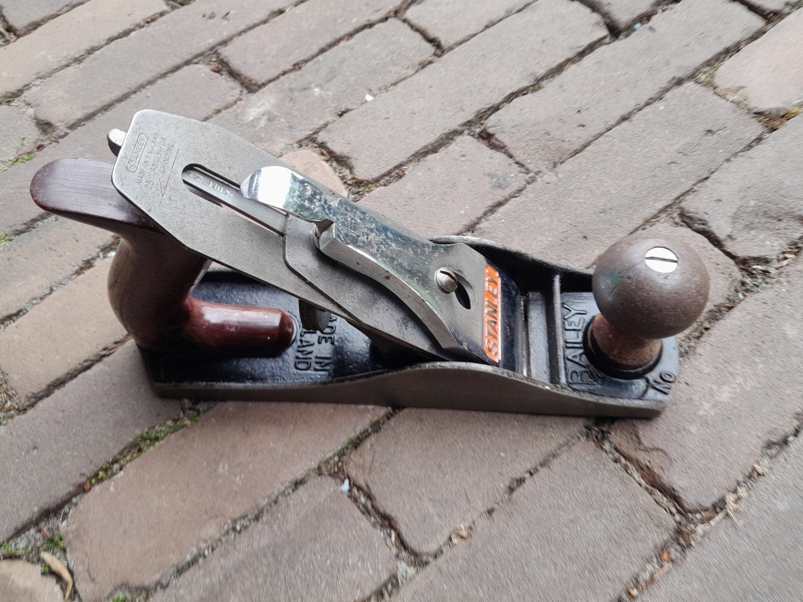Stanley Bailey schaaf No 4 met geribde zool., Ophalen of Verzenden