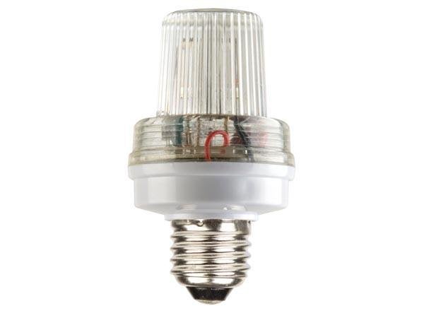 MINI FLITSLAMP - E27 - 5 W - WIT, Ophalen of Verzenden, Nieuw, Licht, Geluidgestuurd