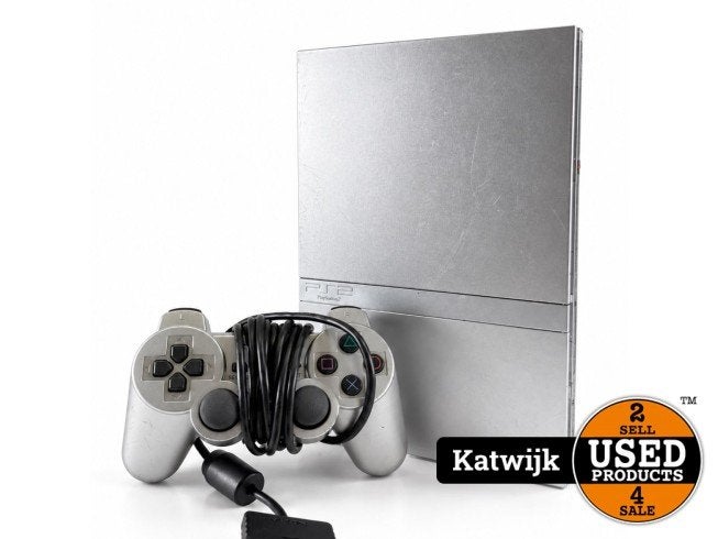 Playstation 2 Slim Incl Controller | Nette Staat, Spelcomputers en Games, Playstation, Zo goed als nieuw, Support@playstation.com