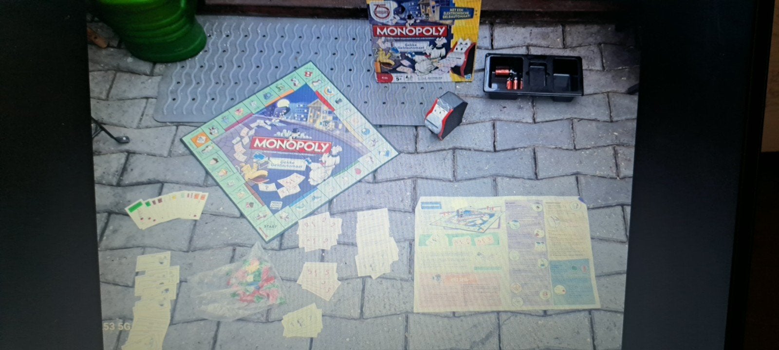 Monopoly Gekke Geldautomaat - Compleet Gezelschapsspel, Drie of vier spelers, Ophalen of Verzenden, Nieuw, Hasbro / Parker