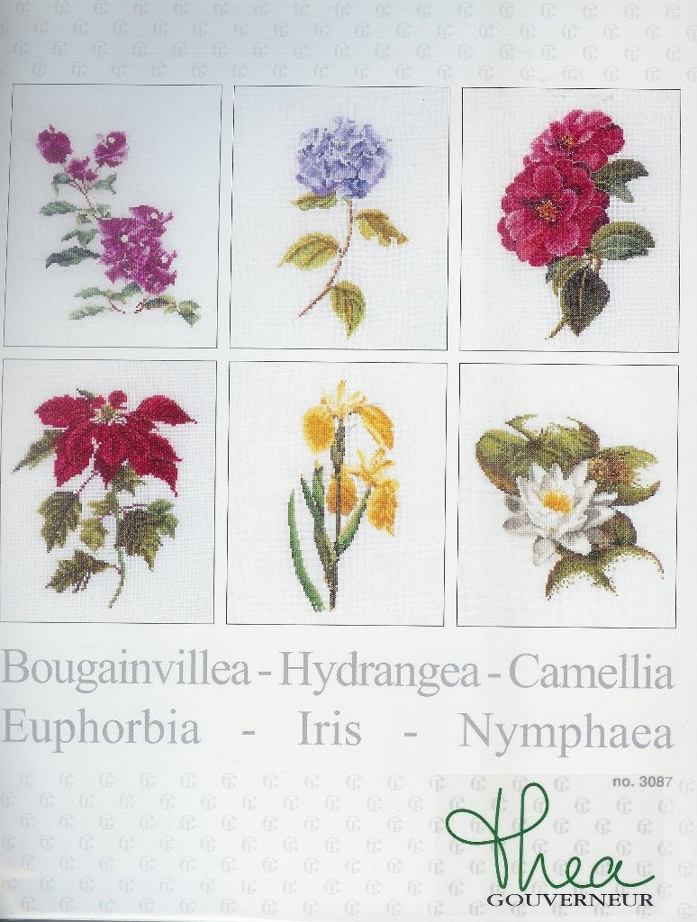 Cado THEA GOUVERNEUR borduurpakket , DIVERSE BLOEMEN 3087, Ophalen of Verzenden, Nieuw, Borduurpakket