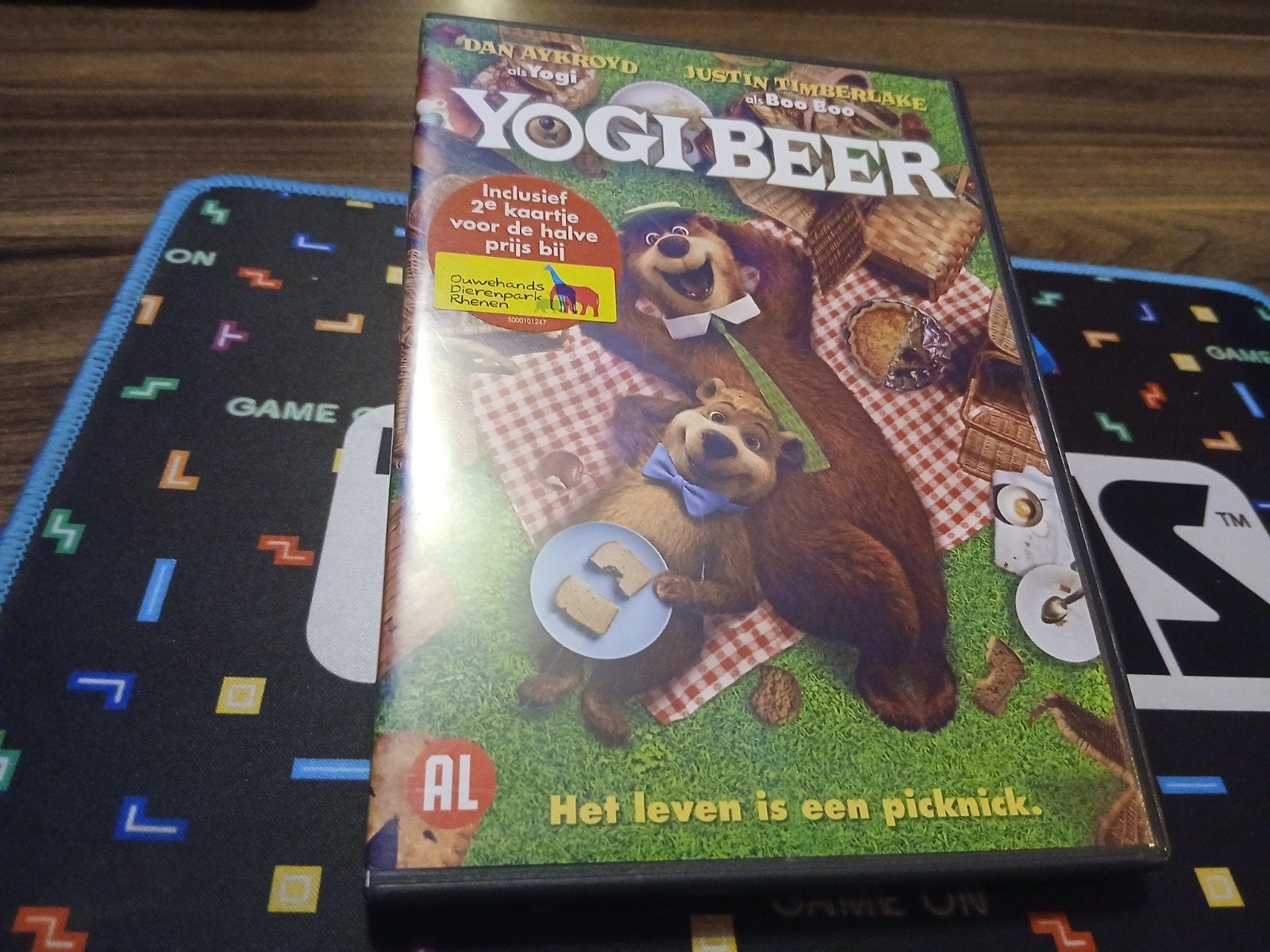 Yogi beer dvd, Cd's en Dvd's, Alle leeftijden, Ophalen of Verzenden, Zo goed als nieuw