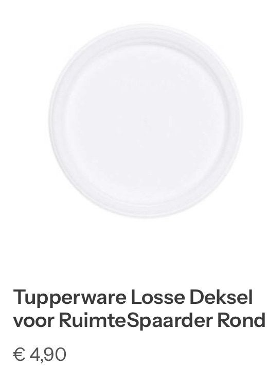 Tupperware splinternieuwe deksels, diverse maten en prijzen, Ophalen of Verzenden, Nieuw, Met deksel