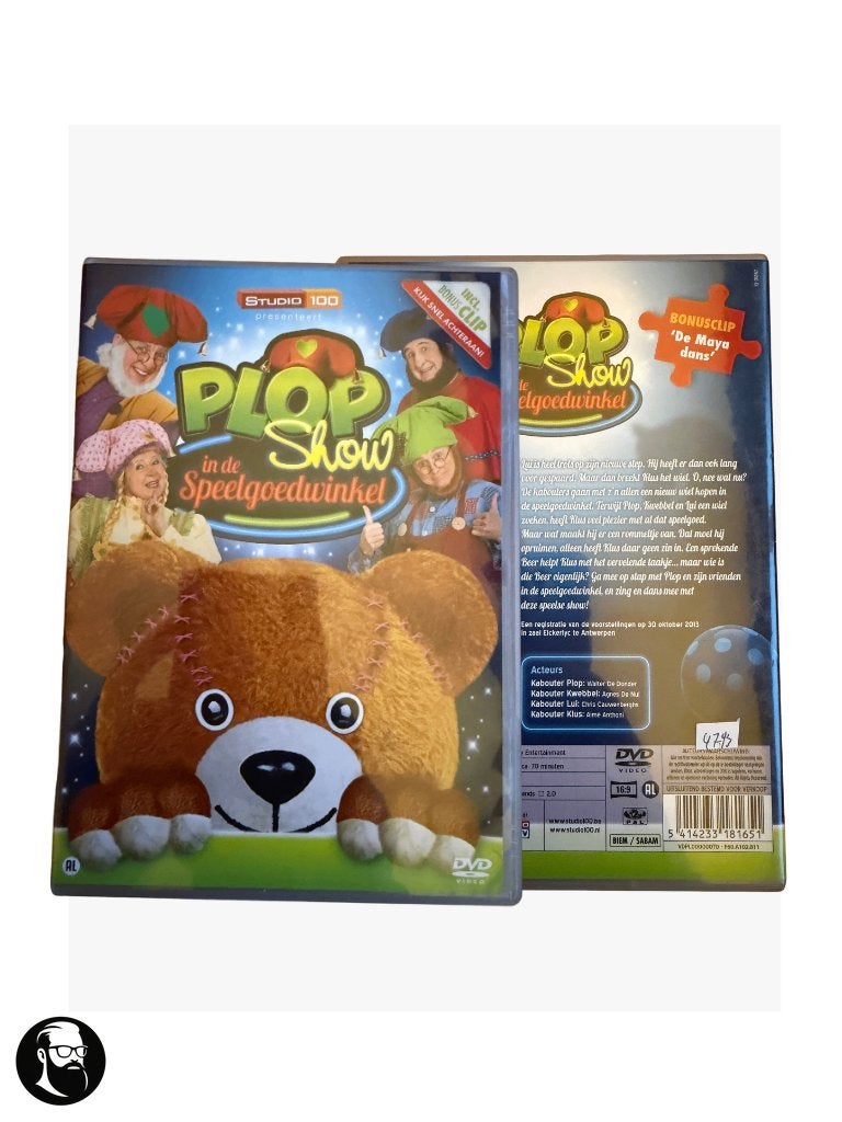 Kabouter Plop Show: Plop In De Speelgoedwinkel D | Actie 5=4, Cd's en Dvd's, Alle leeftijden, Zo goed als nieuw, Film, Bonusmateriaal