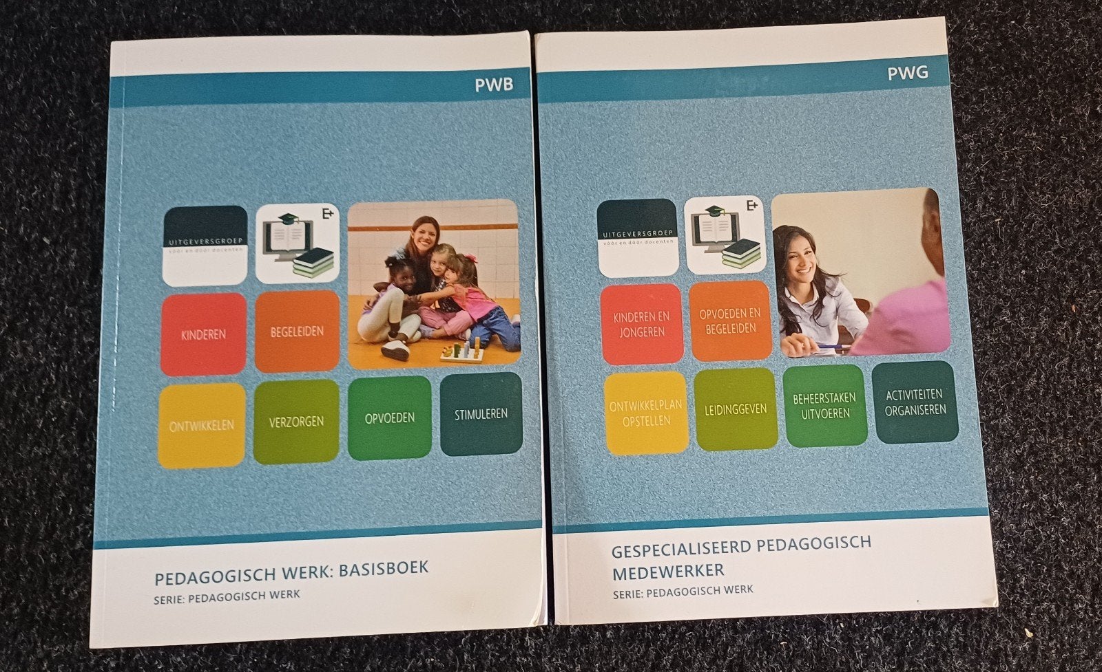 Pedagogisch Werk: Basisboek & Gespecialiseerd Medewerker, Onbekend, Ophalen of Verzenden, Zo goed als nieuw, MBO