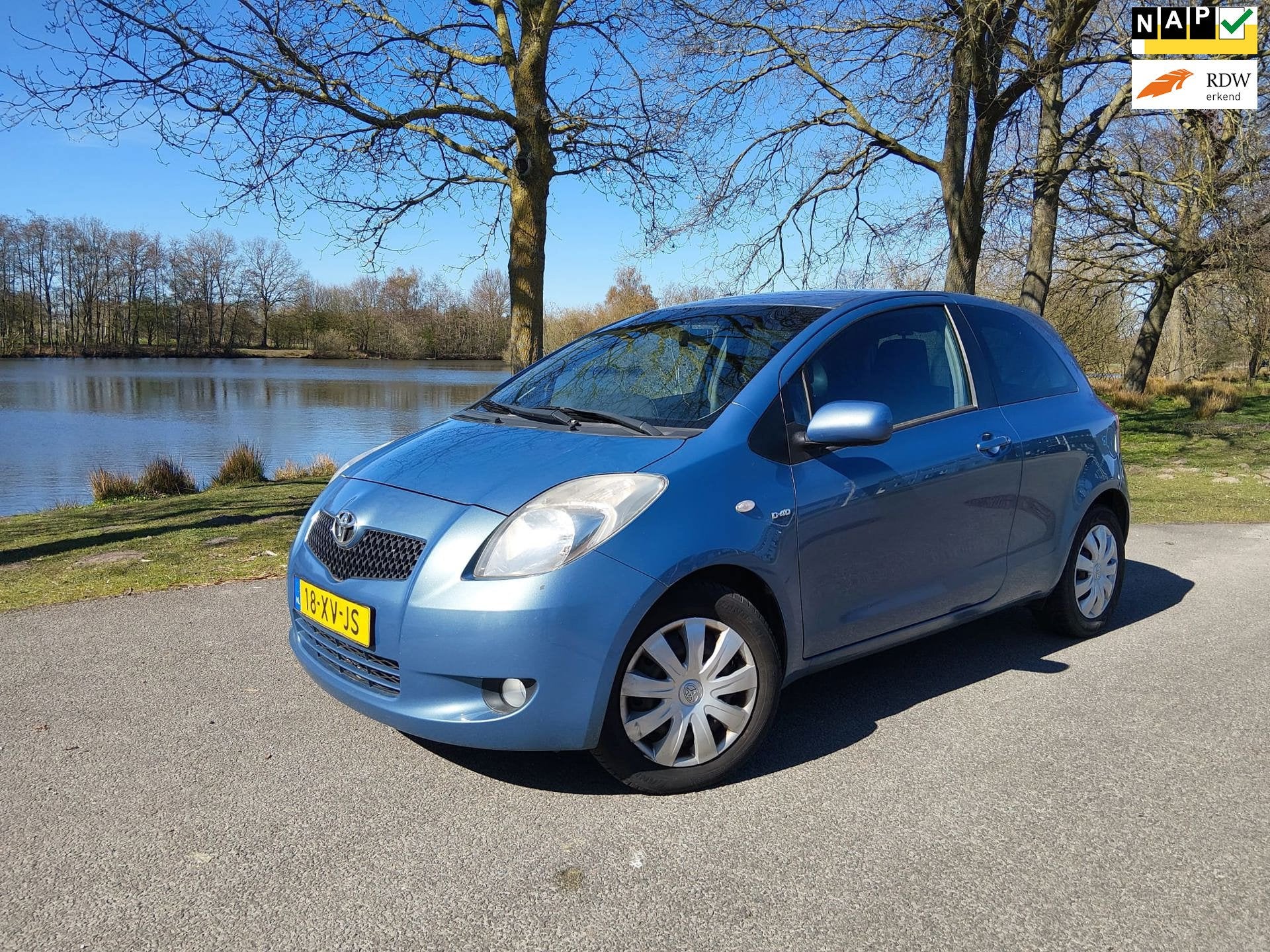 Toyota Yaris 1.4 D-4D Sol | apk: 2 april 2027, Auto's, Toyota, Voorwielaandrijving, Gebruikt, 4 cilinders, Origineel Nederlands