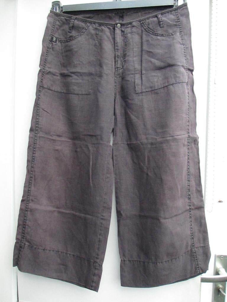 Broek DIDI mt 36/38  donkergrijs   7/8  lang**, Verzenden, Didi, Zo goed als nieuw, Maat 36 (S)