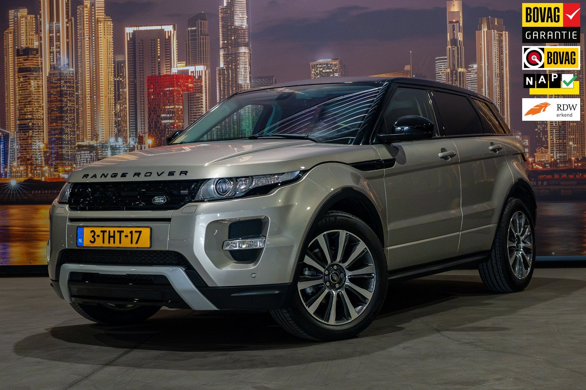 Land Rover Range Rover Evoque 2.0 Si 4WD Prestige, Auto's, 4 cilinders, Beige, Bedrijf, Vierwielaandrijving