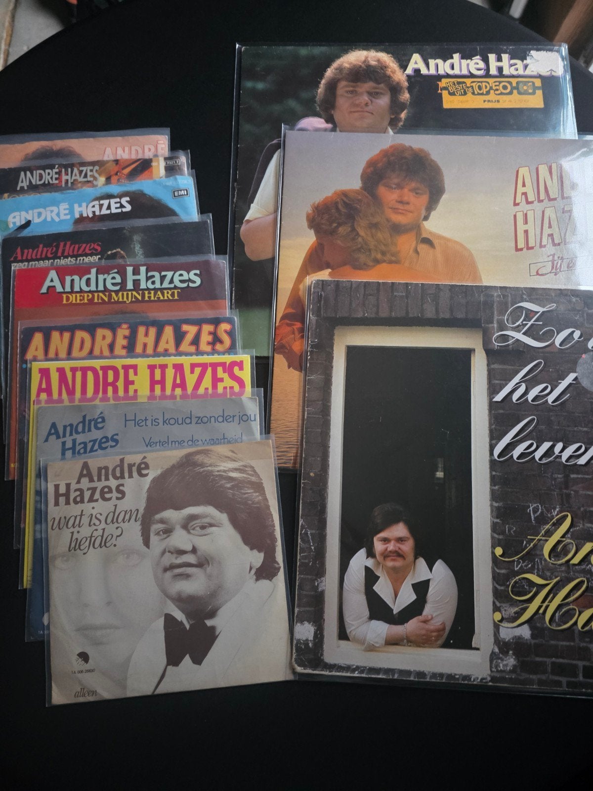 Hazes vinyl pakket, LP, Gebruikt, Ophalen of Verzenden, Levenslied of Smartlap