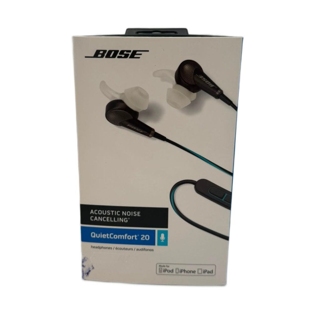 Bose QuietComfort 20 ANC Koptelefoon Zwart | Nieuw
