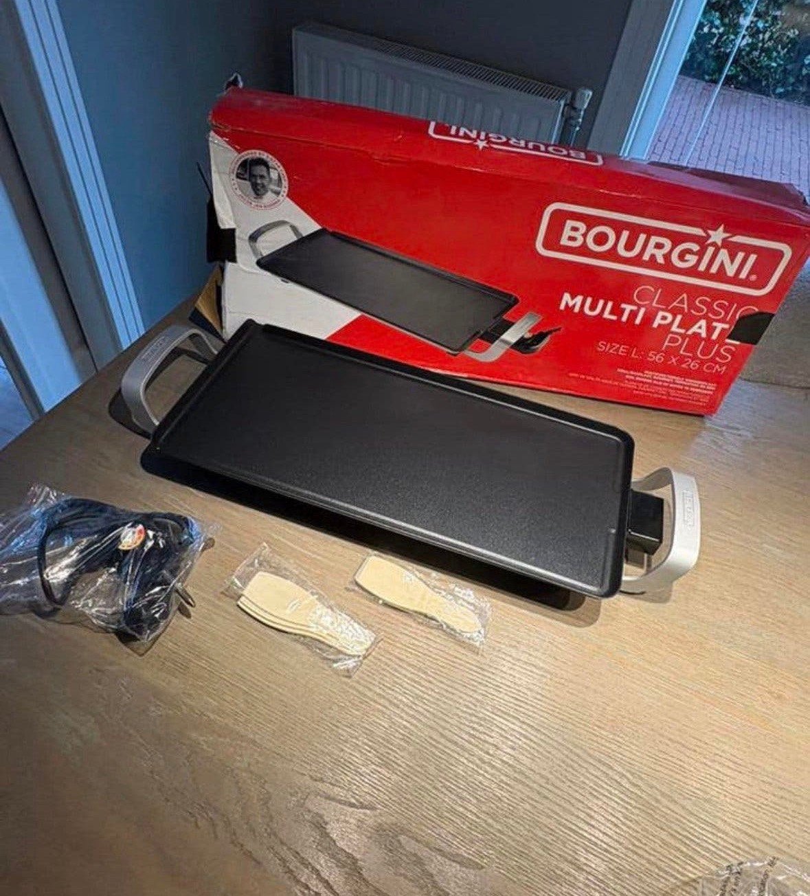 Bourgini Classic Multi Plate Plus Large – Bakplaat, !, !, Ophalen of Verzenden, Zo goed als nieuw