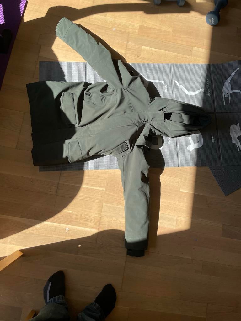 Airforce parka maat 152 (past t/m 164) - Zo goed als nieuw, Ophalen of Verzenden, Zo goed als nieuw, Jas