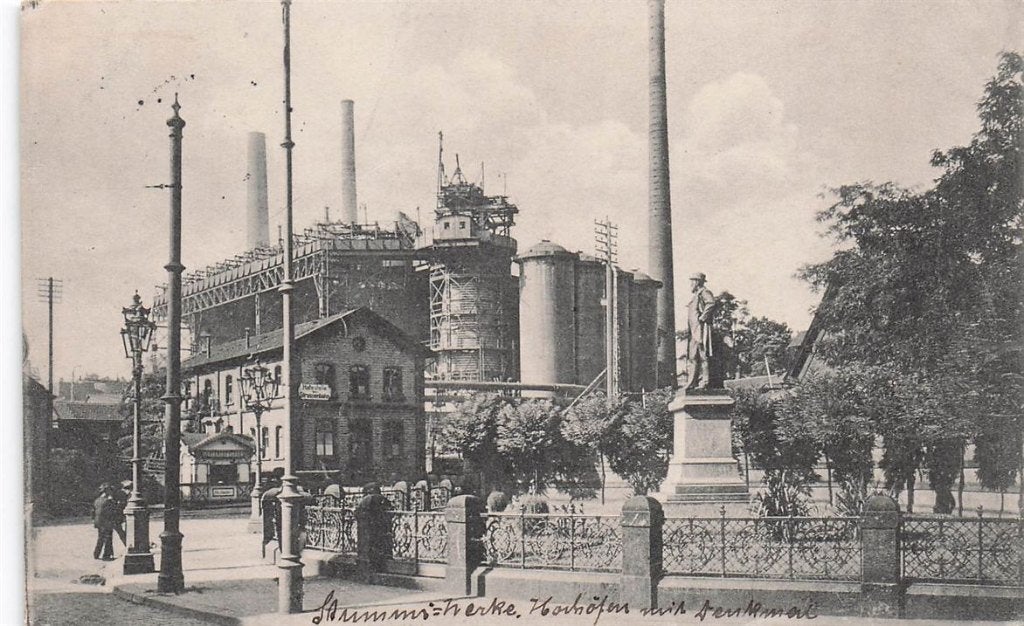 702-100-015 St Wendel Stummit Werke, Verzenden, Voor 1920, Duitsland