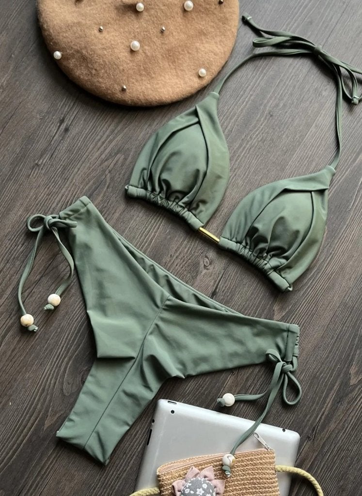 Sexy driehoek bikini push up - Braziliaanse stijl, Ophalen of Verzenden, Nieuw, Bikini