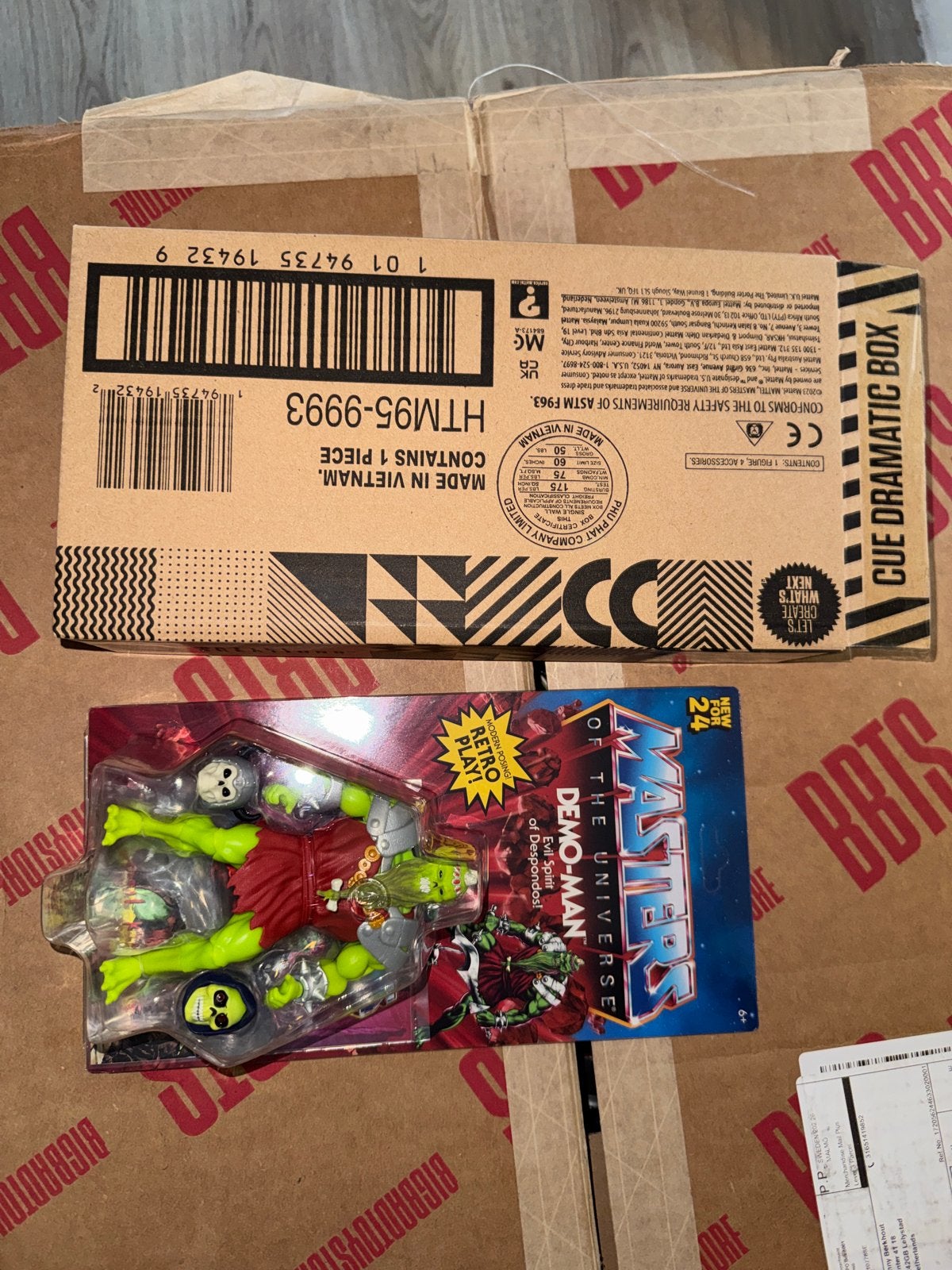 Masters of the Universe Origins Demo-Man Retro Play Nieuw in, Ophalen of Verzenden, Nieuw