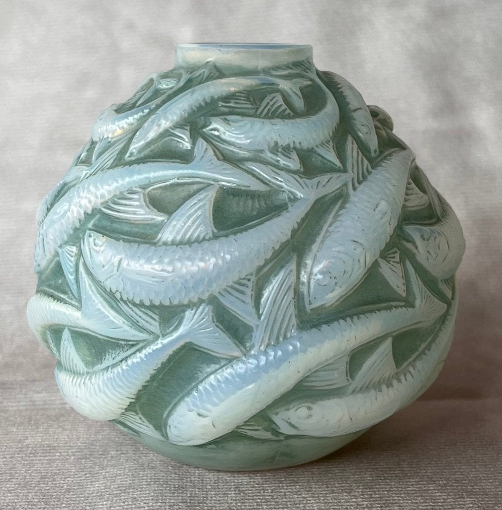 Rene Lalique 'Oléron' vaas - Art Deco, Ophalen of Verzenden