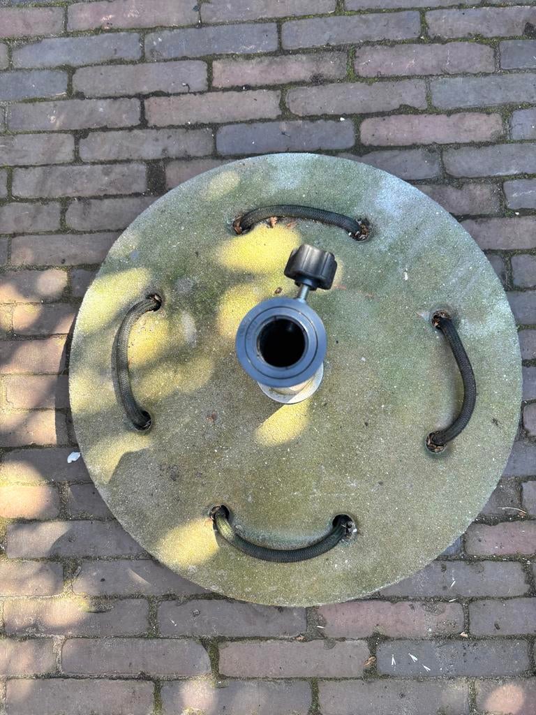 Betonnen parasolvoet IKEA, Tuin en Terras, Parasols, Ophalen, Gebruikt, Minder dan 1 meter, Parasolvoet