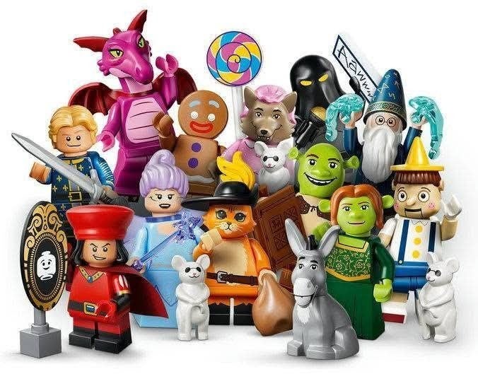 Voorverkoop, minifiguren serie 71053 Shrek, Lego, Lego, Lego, Nieuw