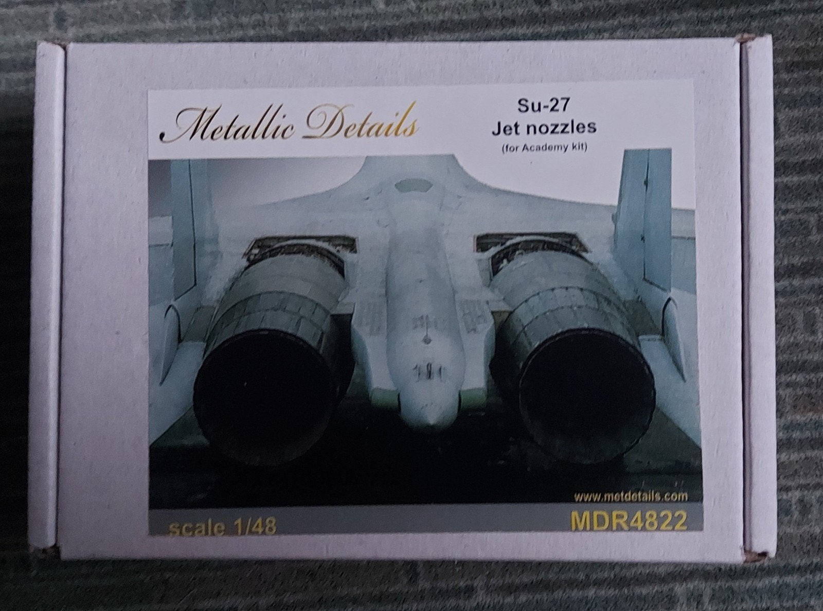 Metallic Details Su-27 Jet Nozzles (voor Academy kit), Ophalen of Verzenden