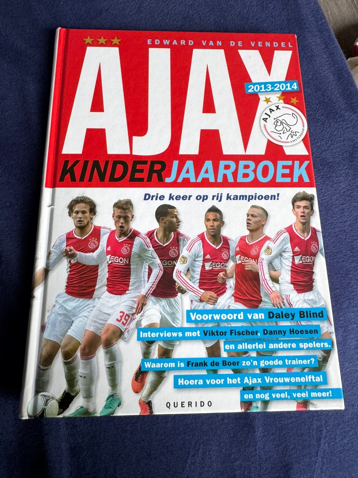 Ajax kinderjaarboek 2013-2014, Ophalen of Verzenden, Zo goed als nieuw, Ajax
