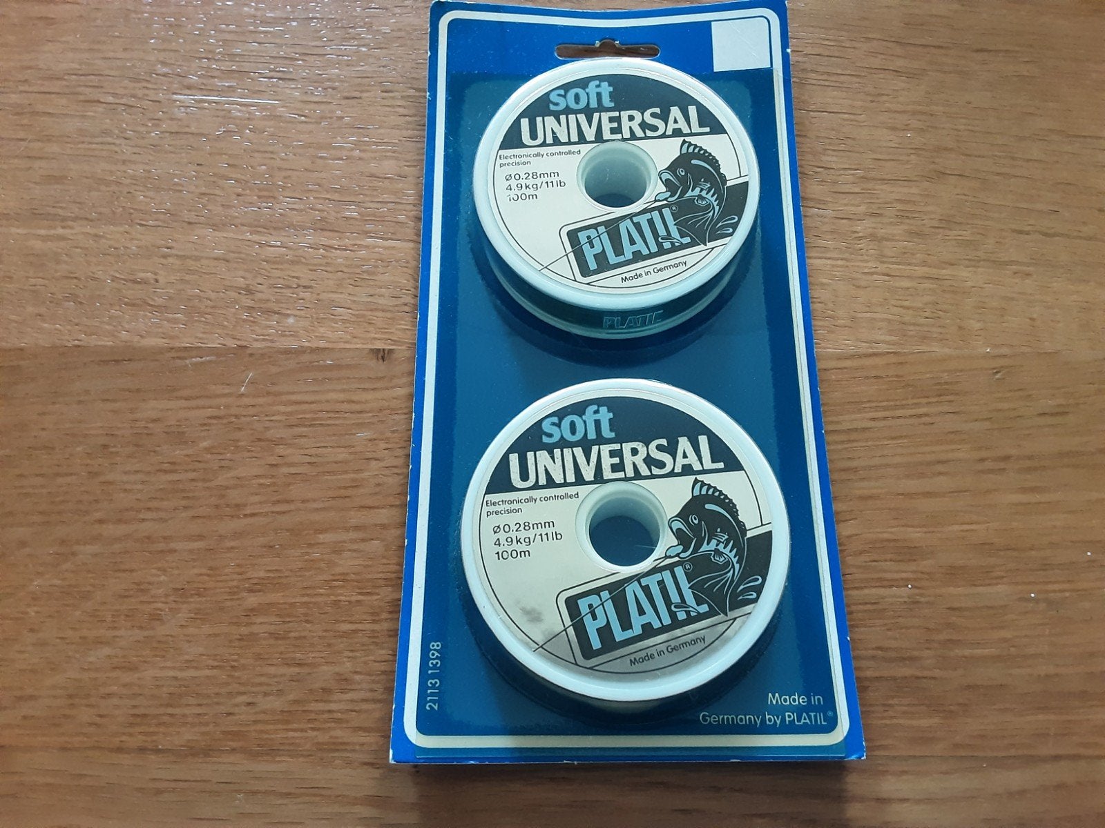 Nieuwe Platil Soft Universal Vislijn - 2x 100m, 0.28mm, Ophalen of Verzenden, Nieuw, Vislijn