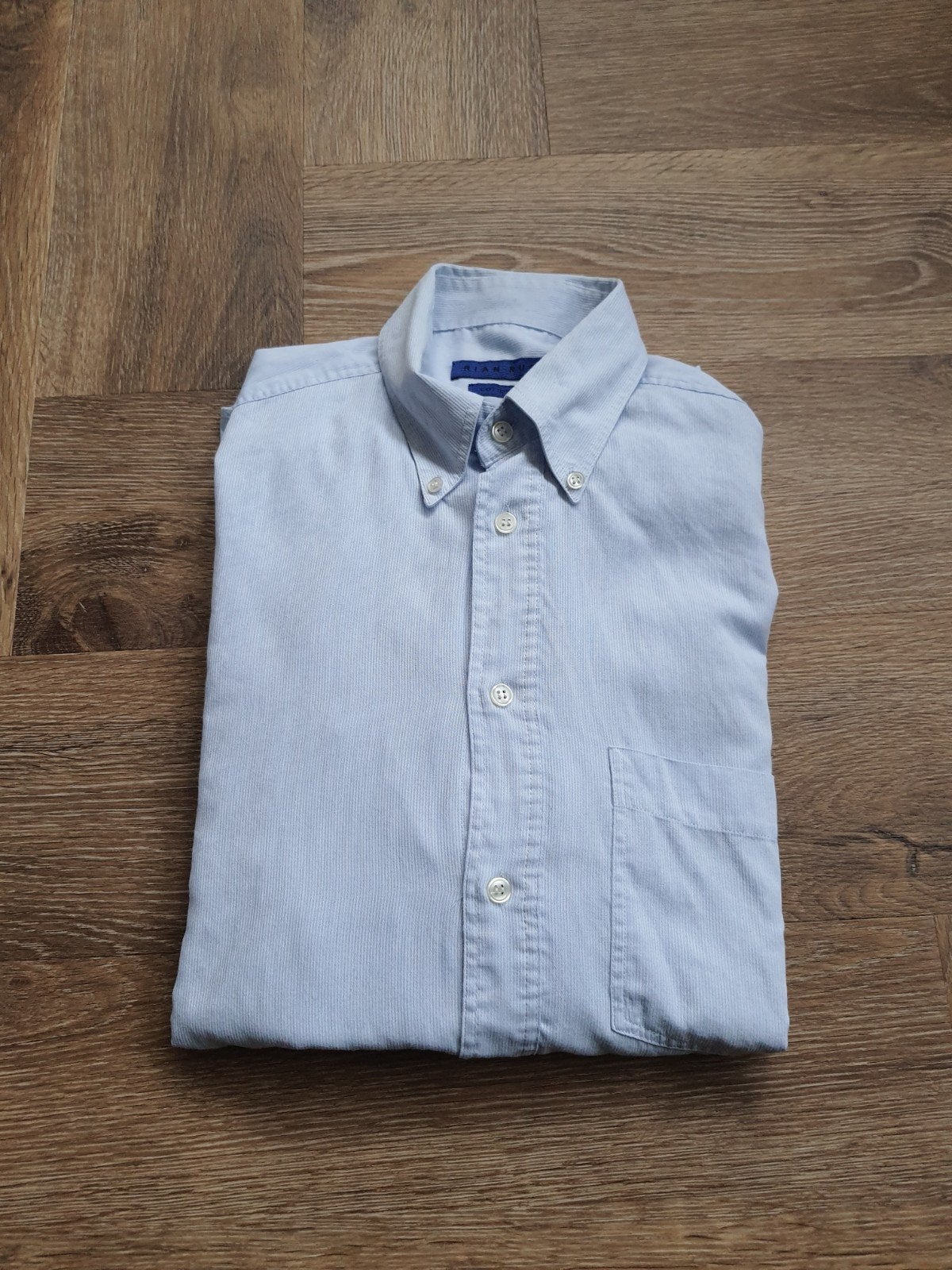 zgan katoenen blouse maat M, Kleding | Heren, Ophalen, Zo goed als nieuw, Blauw, Halswijdte 39/40 (M)