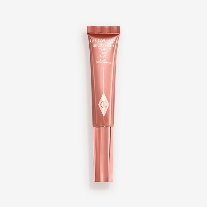 New Charlotte Tilbury Pinkgasm Blush/highlight wand, Wangen, Ophalen of Verzenden, Zo goed als nieuw, Make-up