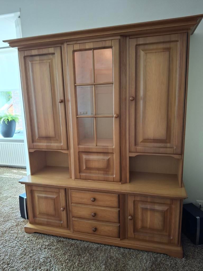 Kast blank eiken, Ophalen, Gebruikt, 25 tot 50 cm, Minder dan 100 cm