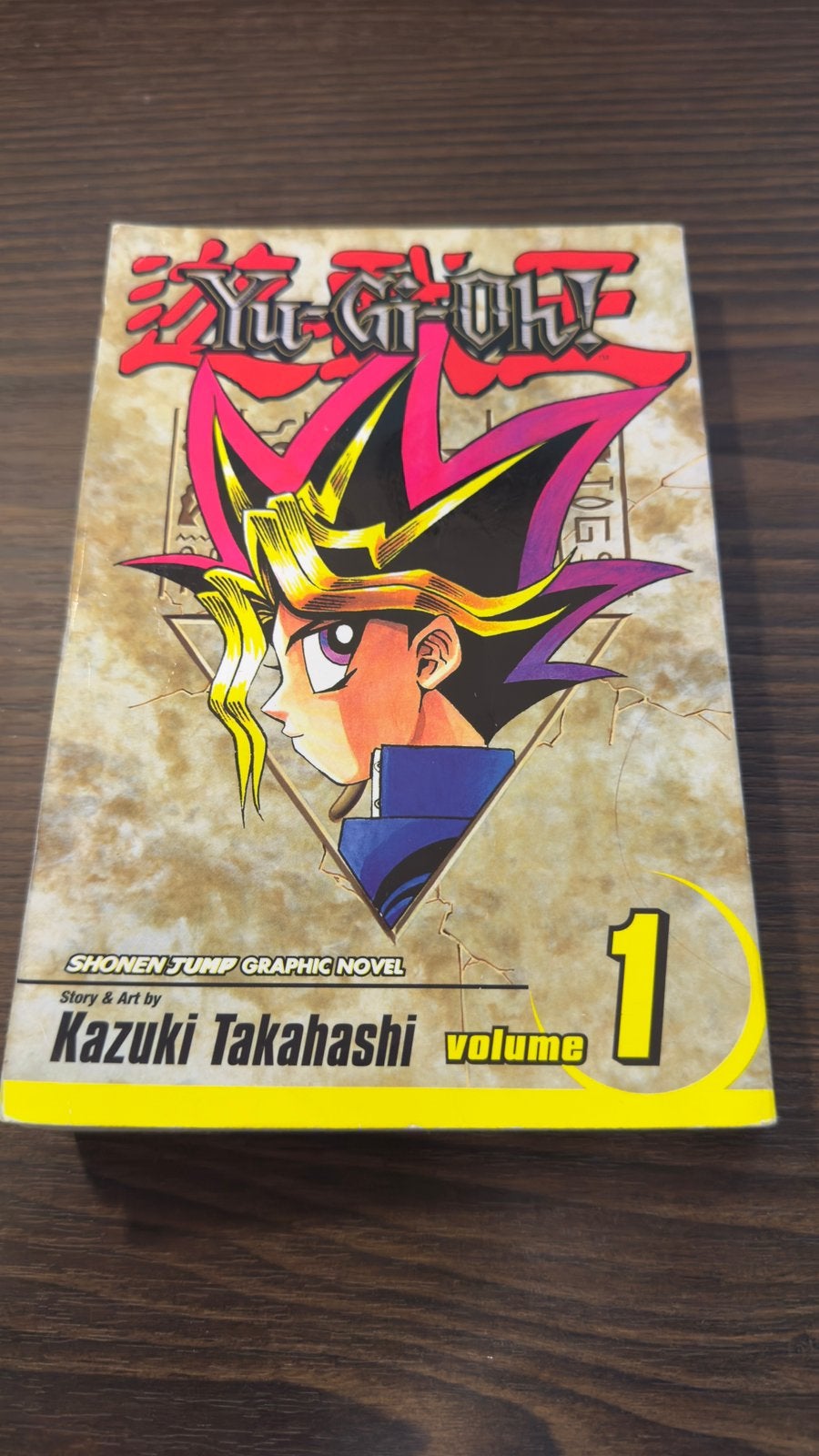 Yu-Gi-Oh manga 1, Ophalen of Verzenden, Gebruikt