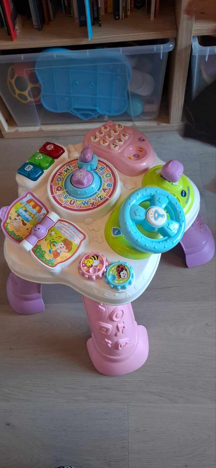 VTech Activiteitentafel - Duits, Ophalen of Verzenden, Gebruikt, Overige typen, Met licht