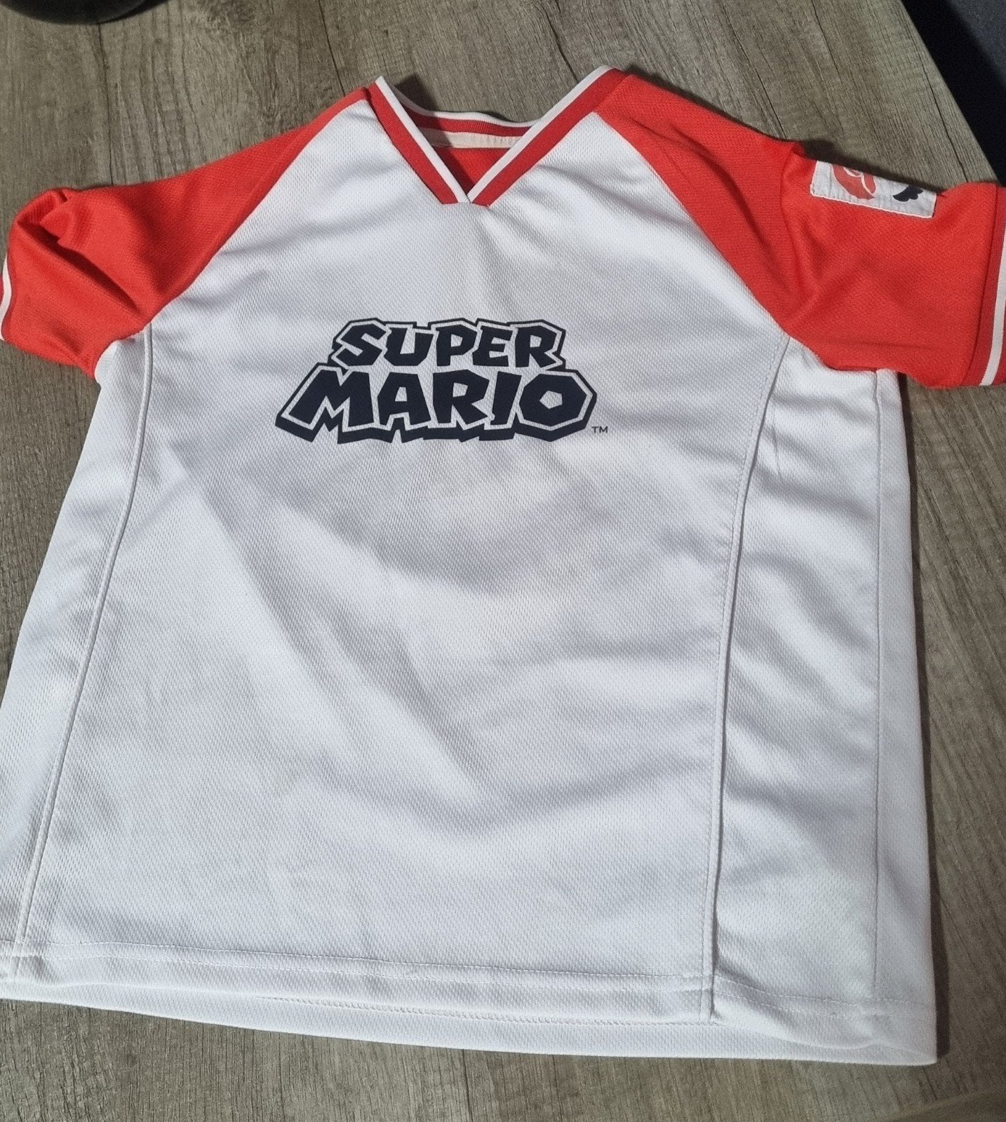 Super Mario T-shirt maat 146, Ophalen, Gebruikt, Super Mario, Jongen of Meisje