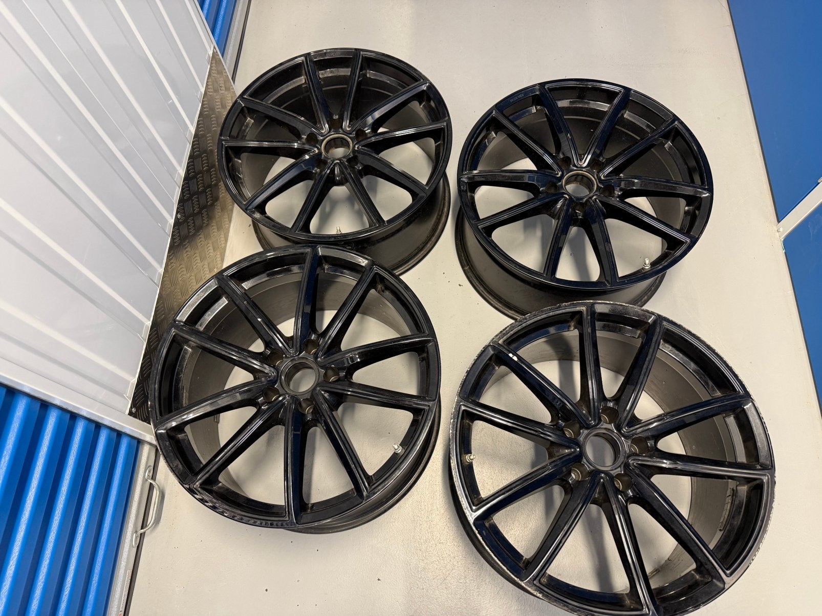Porsche Cayenne 92A (958.2) 21 INCH Velgenset inclusief TPMS, Ophalen of Verzenden, Porsche